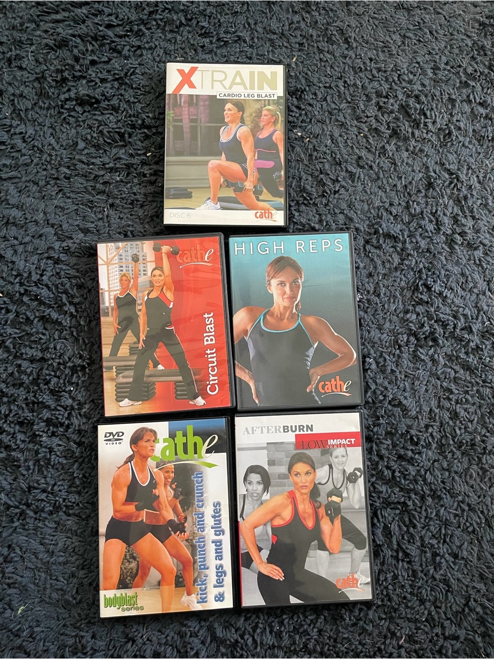 Cathe Fredreich strength training workout dvd lot